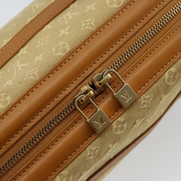 LOUIS VUITTON Monogram Mini Josephine PM Hand Bag Beige - Picture 11 of 15